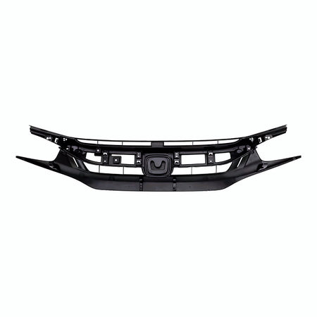 2019-2020 Honda Civic_Coupe Grille Ptd Gloss Black Sport Model – Back View (HO1200242)