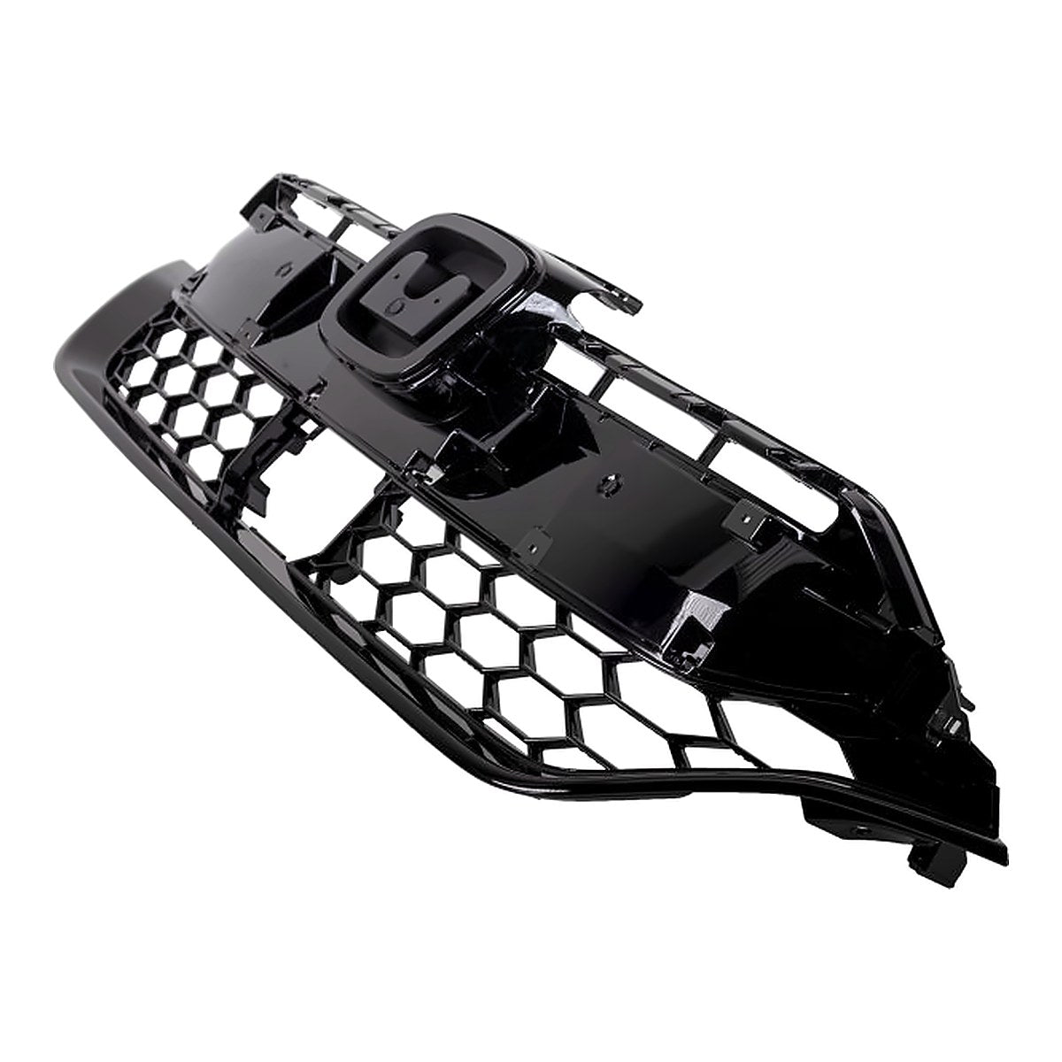 2020-2022 Honda Crv Grille Front Bright Black Bare Of All Mouldings – Side View (HO1200247)