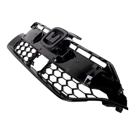 2020-2022 Honda Crv Grille Front Bright Black Bare Of All Mouldings – Side View (HO1200247)