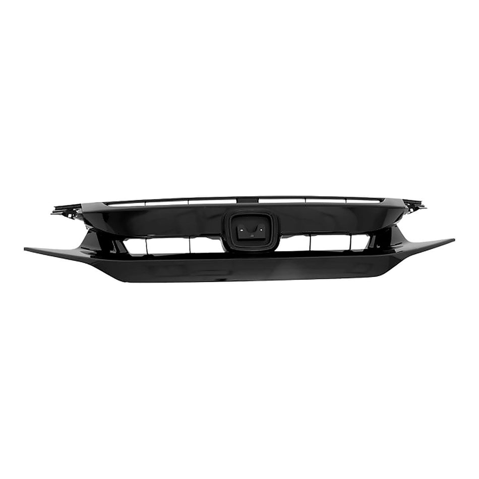 2020-2021 Honda Civic_Hatchback Grille Front Ptd Black Exclude Type-R – Front View (HO1200248)