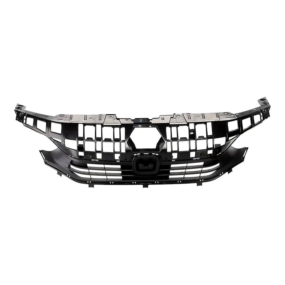 2022-2024 Honda Civic_Sedan Grille Front Textured Black Without Emblem/Park Assist Sensor – Front View (HO1200253)