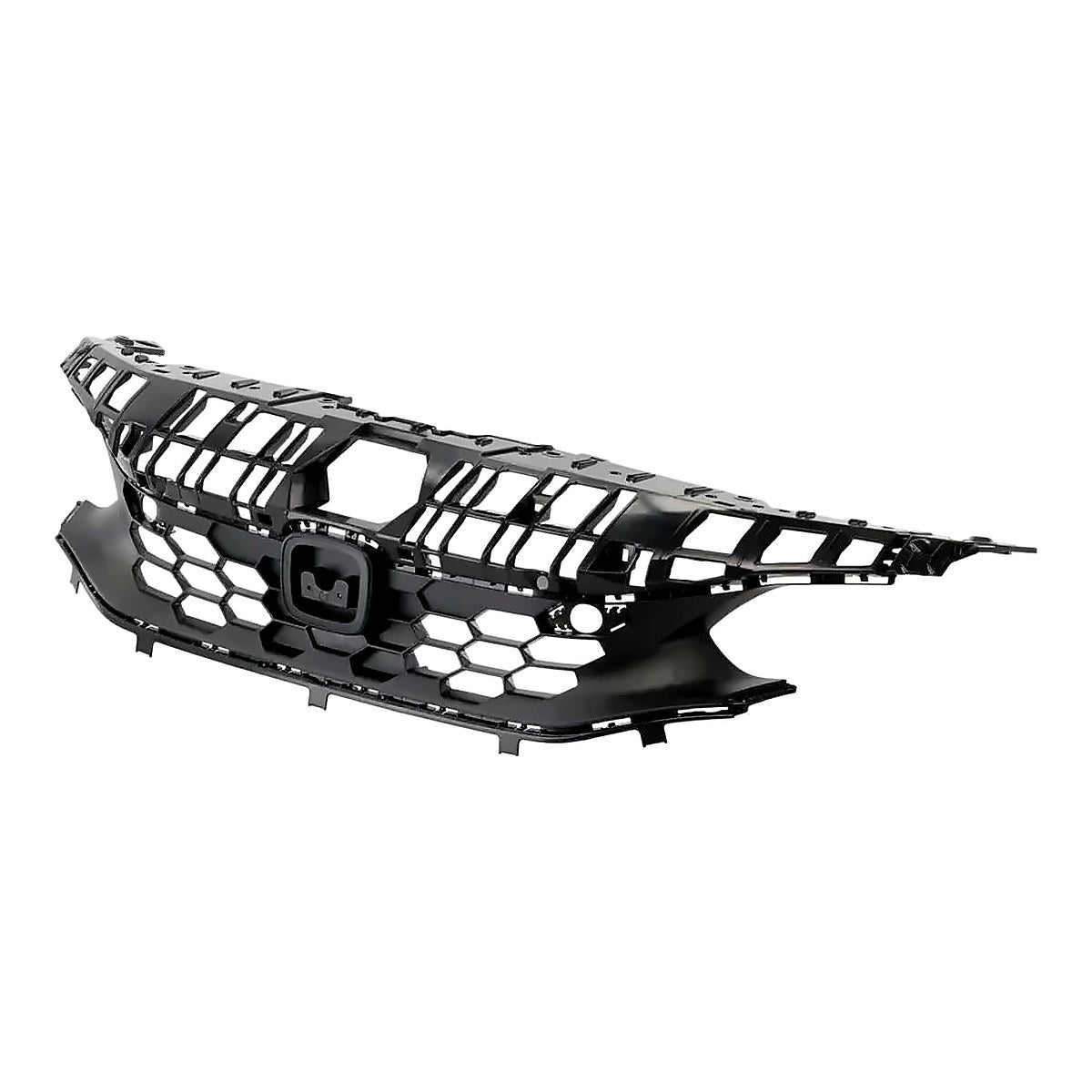 2022-2024 Honda Civic_Hatchback Grille Front Black Upper With Park Assist Sensor Without Emblem For Sprt Touring – Back View (HO1200256)