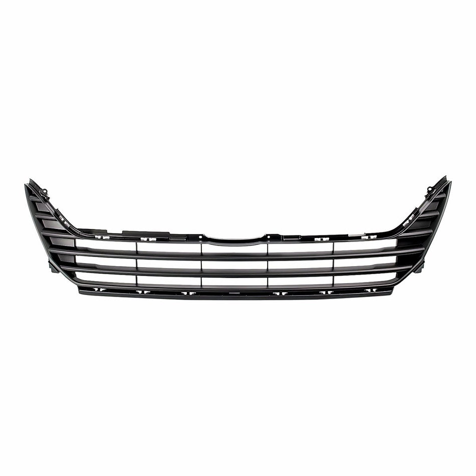 2018-2020 Honda Odyssey Grille Upper Textured Black With Horizontal Bars – Front View (HO1201101)
