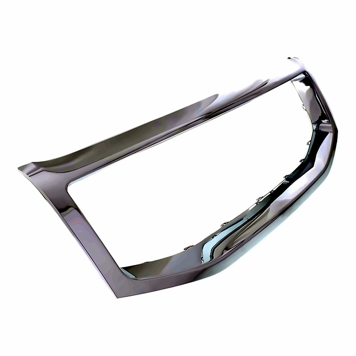2012-2015 Honda Pilot Grille Surearond Moulding Chrome – Angle View (HO1202108)