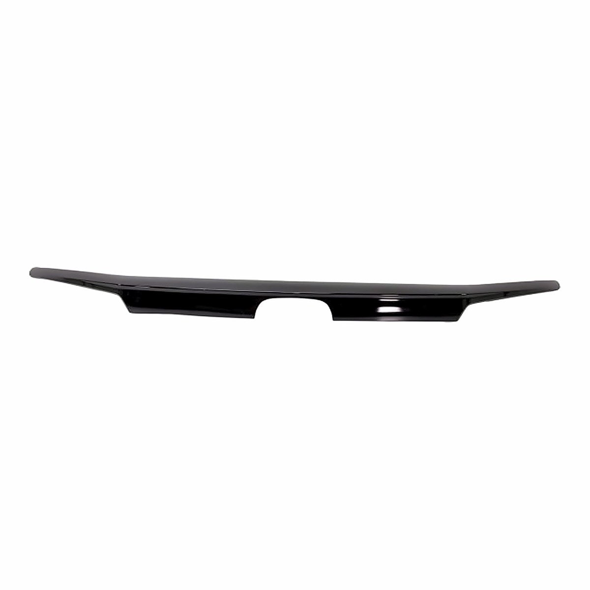2019-2022 Honda Pilot Grille Moulding Upper Black Edition Gloss Black – Front View (HO1210159)