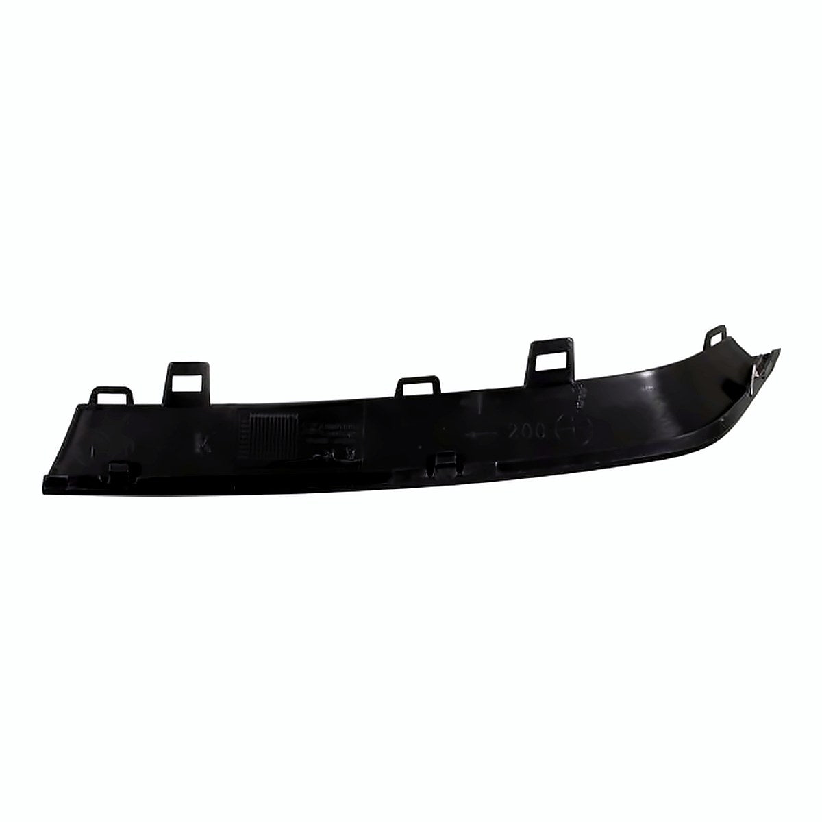 2010-2011 Honda Crv Grille Moulding Center Lower Passenger Side Matte-Gray Usa – Back View (HO1215100)