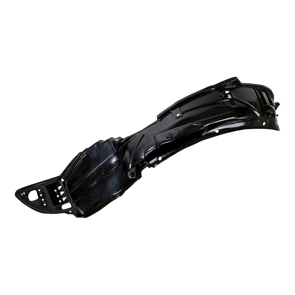 2001-2003 Honda Civic Sedan Fender Liner Driver Side - side angle, Part HO1248109
