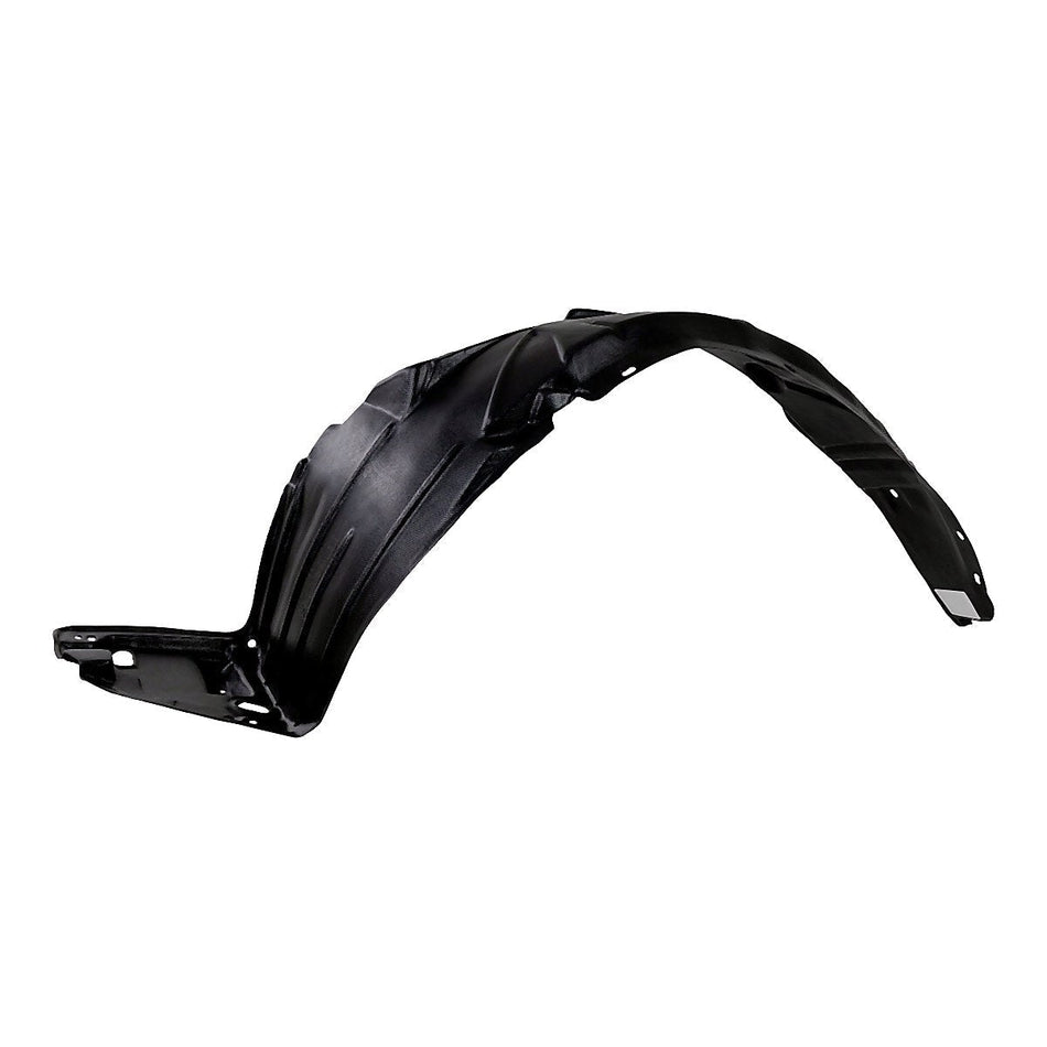 2004-2005 Honda Civic Sedan Fender Liner Driver Side - side angle, Part HO1248121