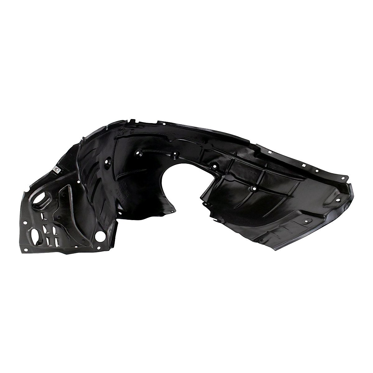 2017-2019 Honda Civic_Hatchback Fender Liner Front Driver Side Lx Model Vacuum Molded – Side View (HO1248176)