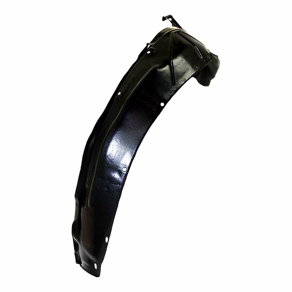 1996-1998 Honda Civic Hatchback Fender Liner Passenger Side - side angle, Part HO1249103