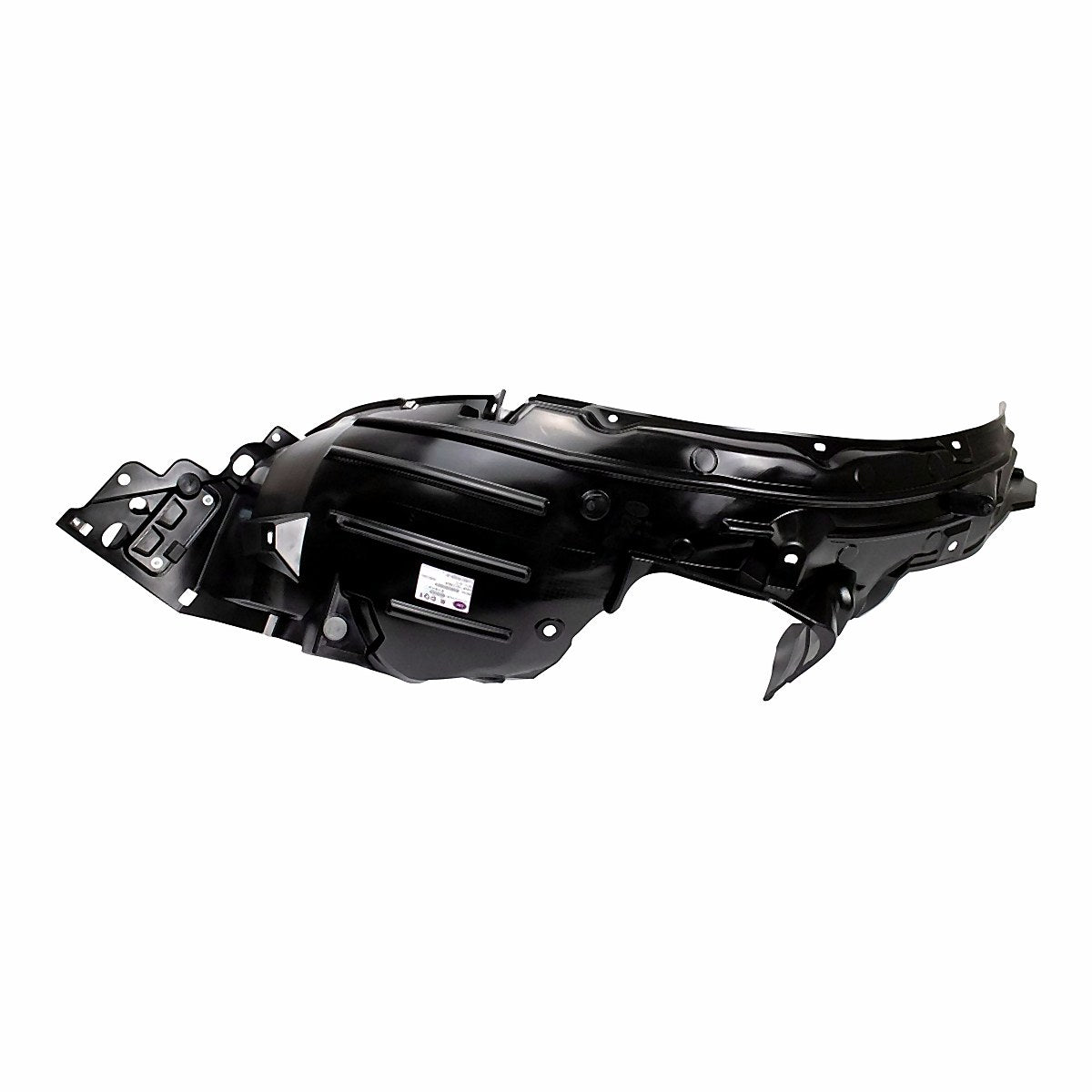 2015-2017 Honda Fit Fender Liner Passenger Side With Bracket – Side View (HO1249159)