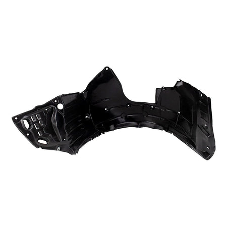 2017-2019 Honda Civic_Hatchback Fender Liner Front Passenger Side Lx Model Vacuum Molded – Front View (HO1249176)