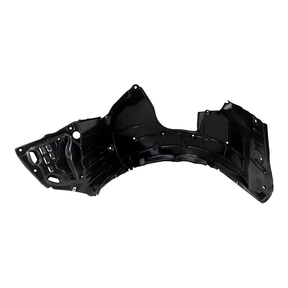2017-2019 Honda Civic_Hatchback Fender Liner Front Passenger Side Lx Model Vacuum Molded – Front View (HO1249176)