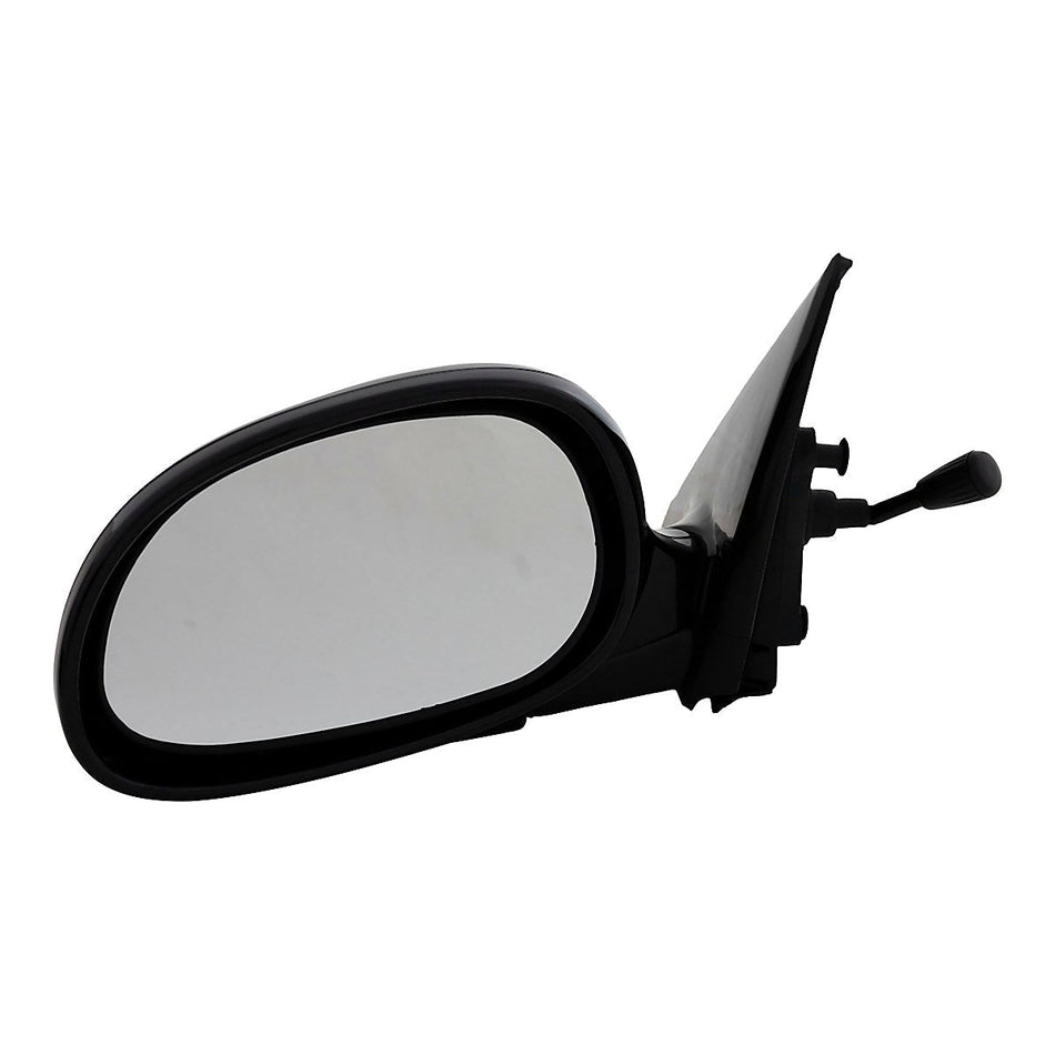 1992-1995 Honda Civic Hatchback Door Mirror Driver Side - side angle, Part HO1320109