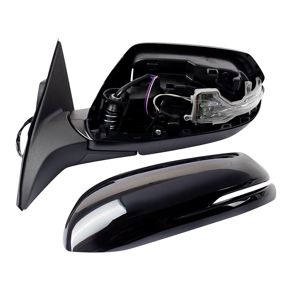 2017-2022 Honda Hrv Door Mirror Driver Side Power Ptm Heated Flat Glass With Signal/Manual Fold – HO1320309-4