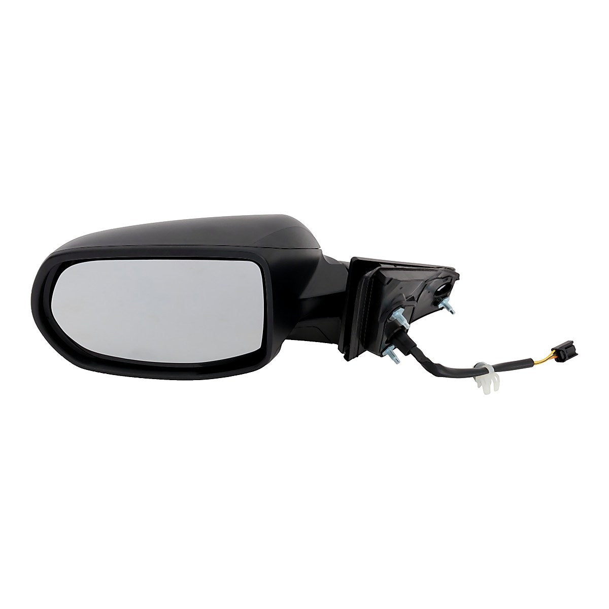 2017-2022 Honda Crv Door Mirror Driver Side Power Black Textured Flat Glass Without Signal/Heat_HO1320316-3