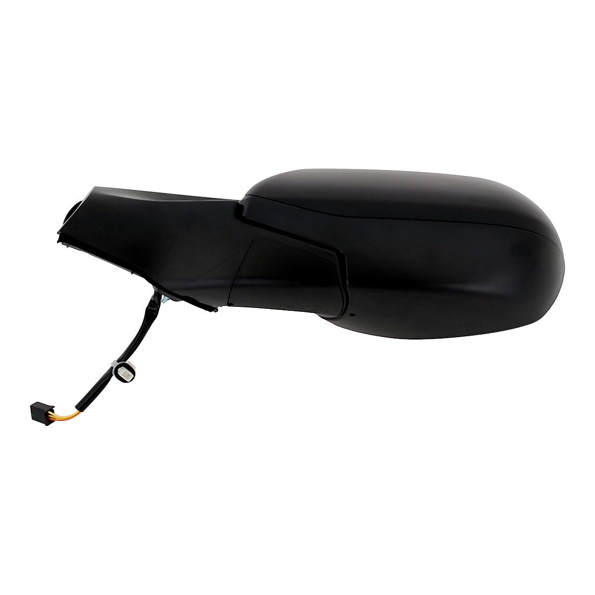 2017-2022 Honda Crv Door Mirror Driver Side Power Black Textured Flat Glass Without Signal/Heat_HO1320316-4