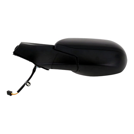 2017-2022 Honda Crv Door Mirror Driver Side Power Black Textured Flat Glass Without Signal/Heat_HO1320316-4