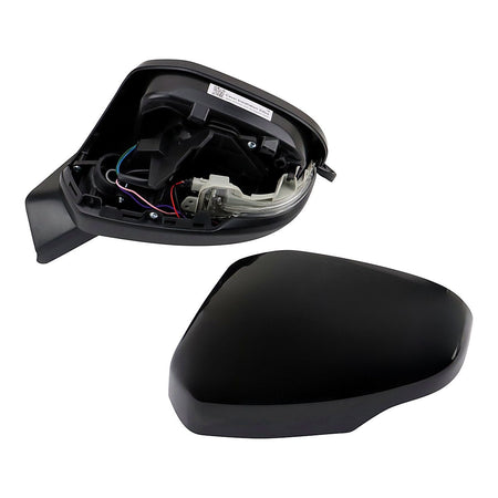 2023-2025 Honda Crv Door Mirror Driver Side Power Black Cap With Single Lamp – HO1320364-4