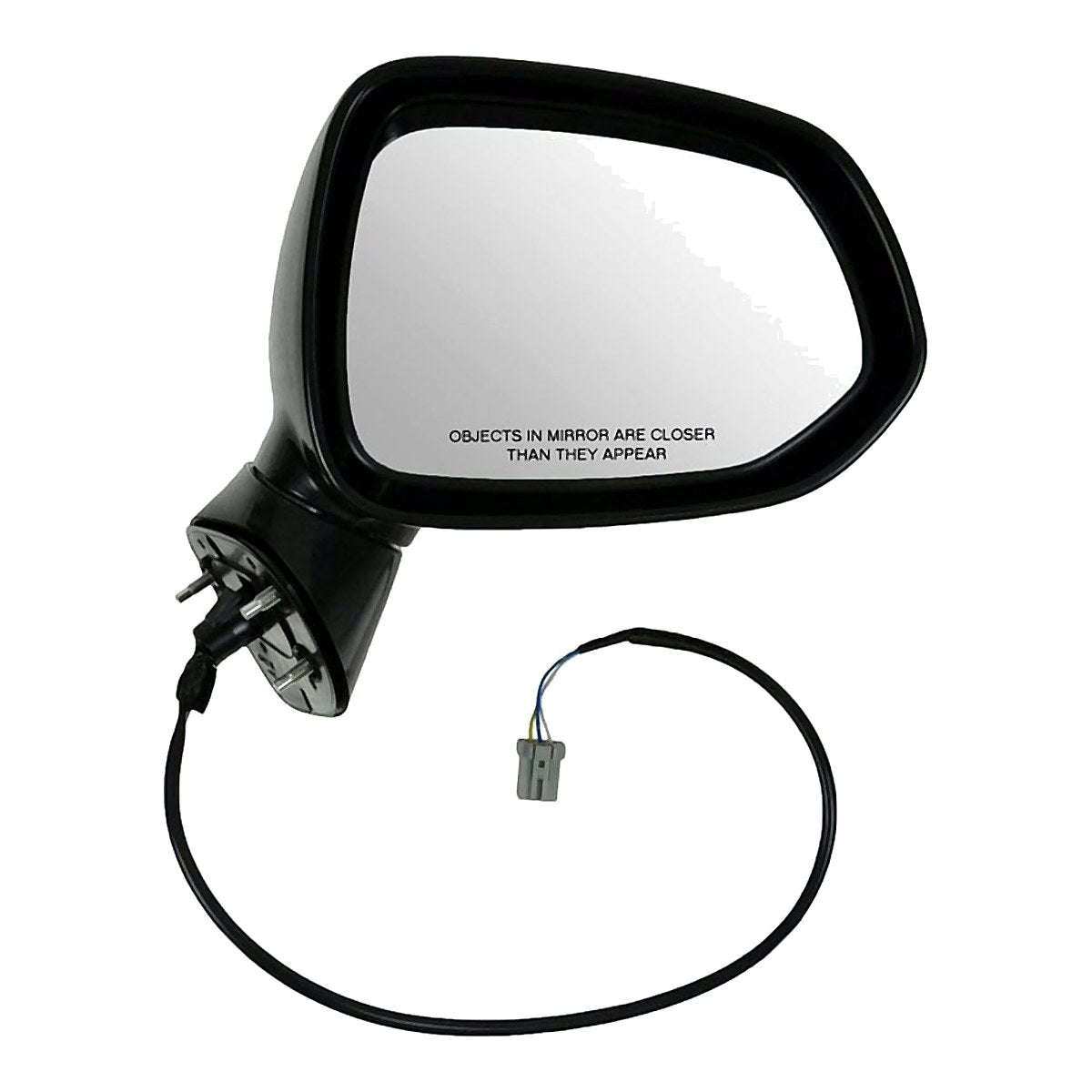 2007-2008 Honda Fit Door Mirror Passenger Side Power Ptm Without Heat Manual Fold_HO1321235