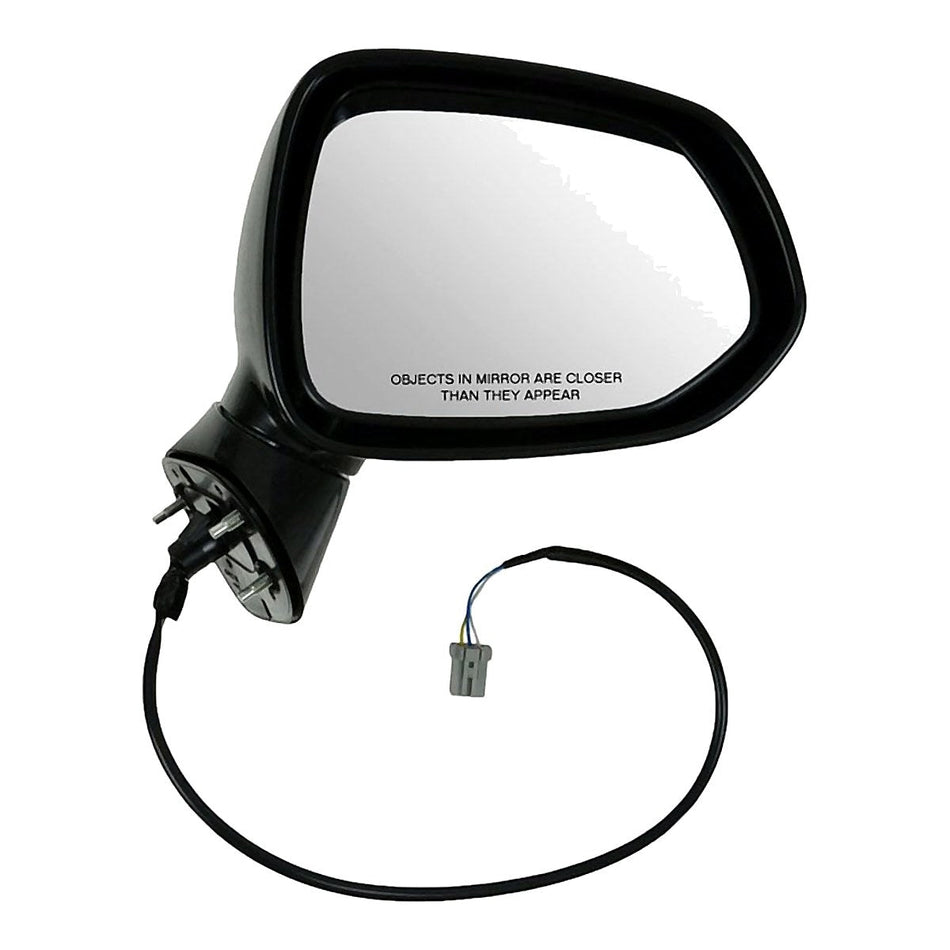 2007-2008 Honda Fit Door Mirror Passenger Side Power Ptm Without Heat Manual Fold_HO1321235
