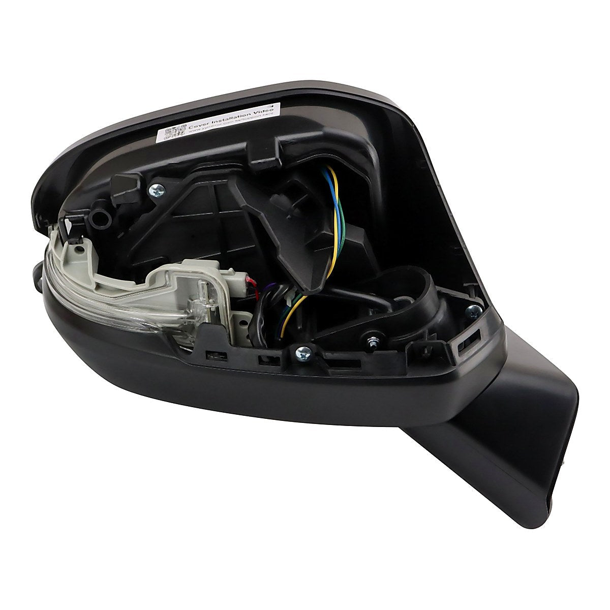 2023-2025 Honda Crv Door Mirror Passenger Side Black Cap Power With Signal Lamp – HO1321364-2