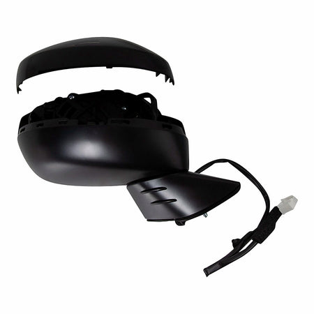 2023-2025 Honda Civic_Hatchback Door Mirror Passenger Side Black Cover Power Heated Without Blind Spot – HO1321367-4