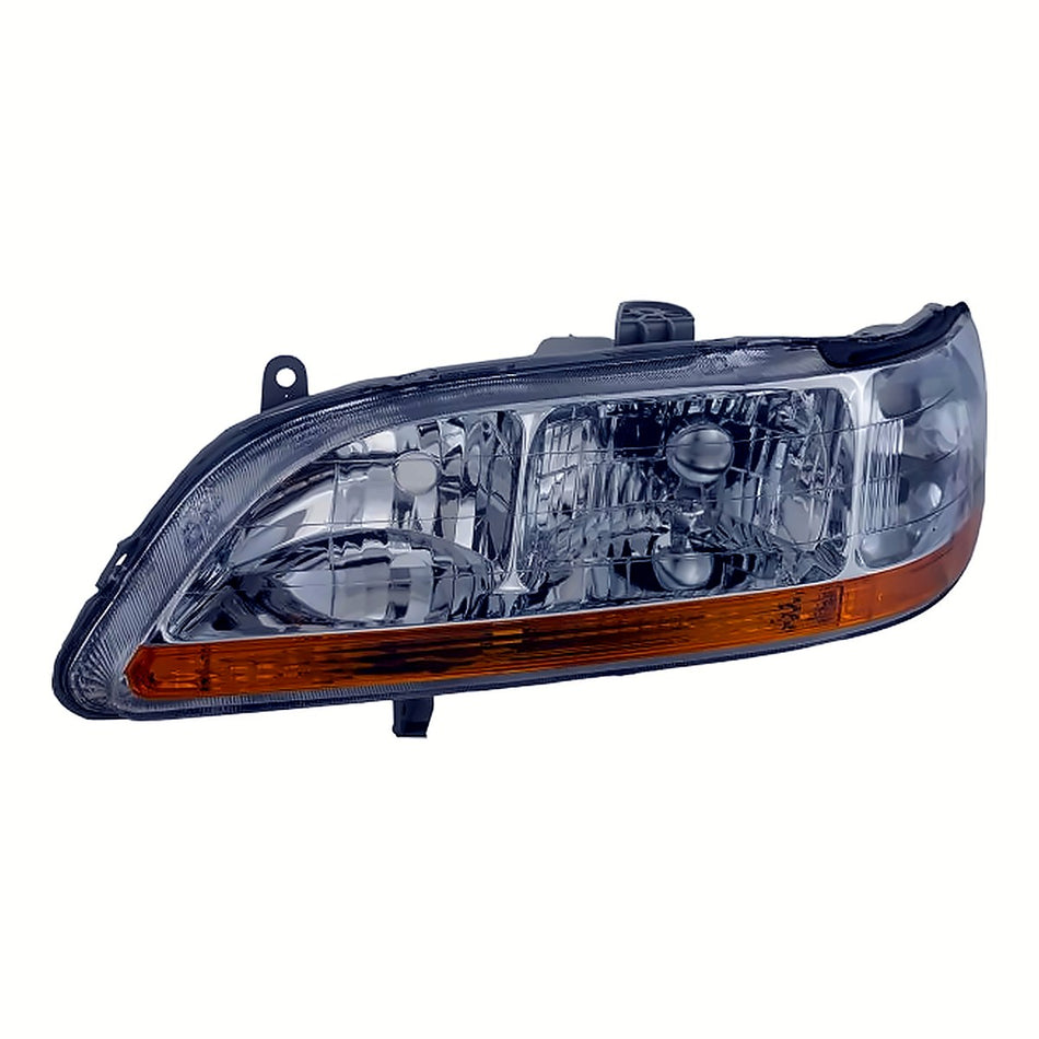 1998-2000 Honda Accord Coupe Headlight Driver Side - side angle, Part HO2502111