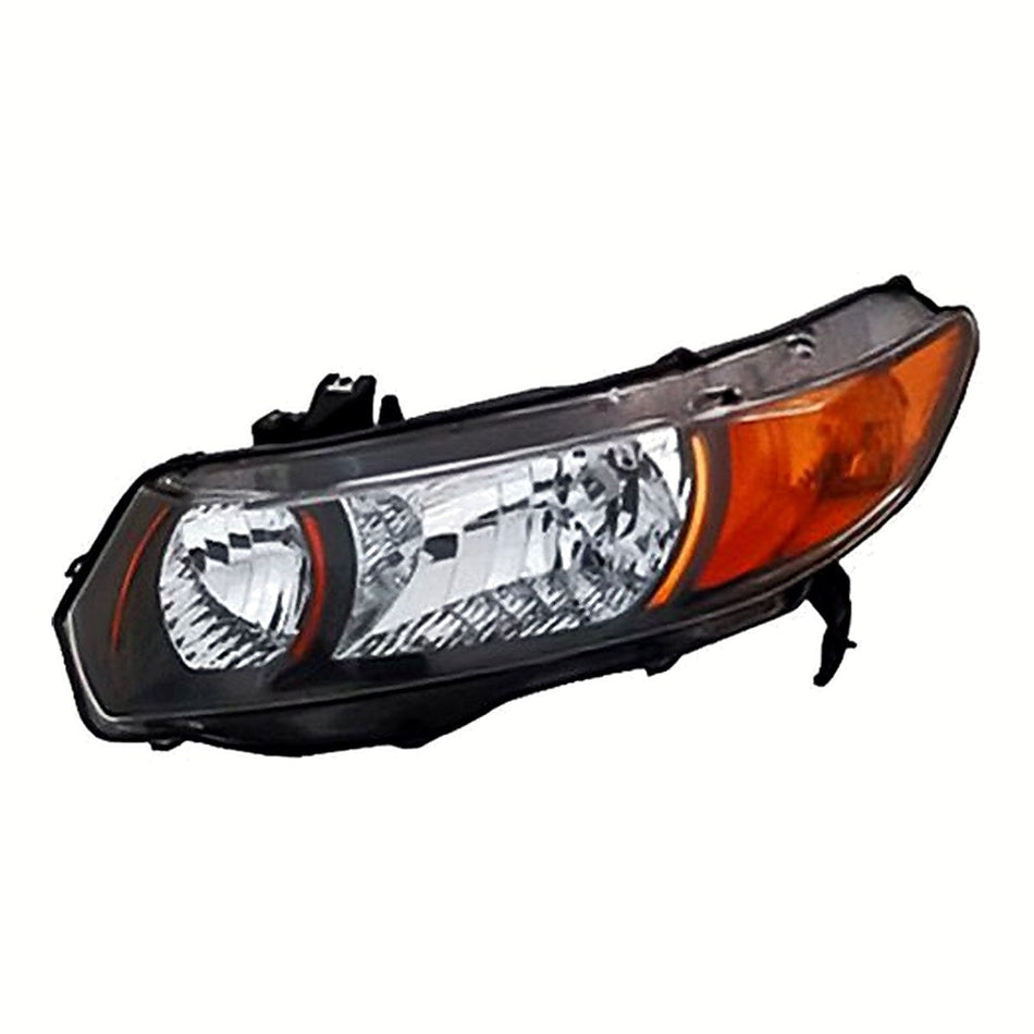 2006-2009 Honda Civic_Coupe Headlight Driver Side 6 Speed 2.0L – HO2502133