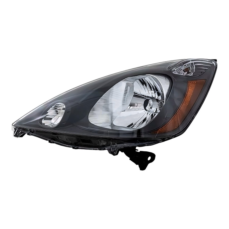 2009-2014 Honda Fit Headlight Driver Side Base/Dx/Lx Model – Side View (HO2502138)