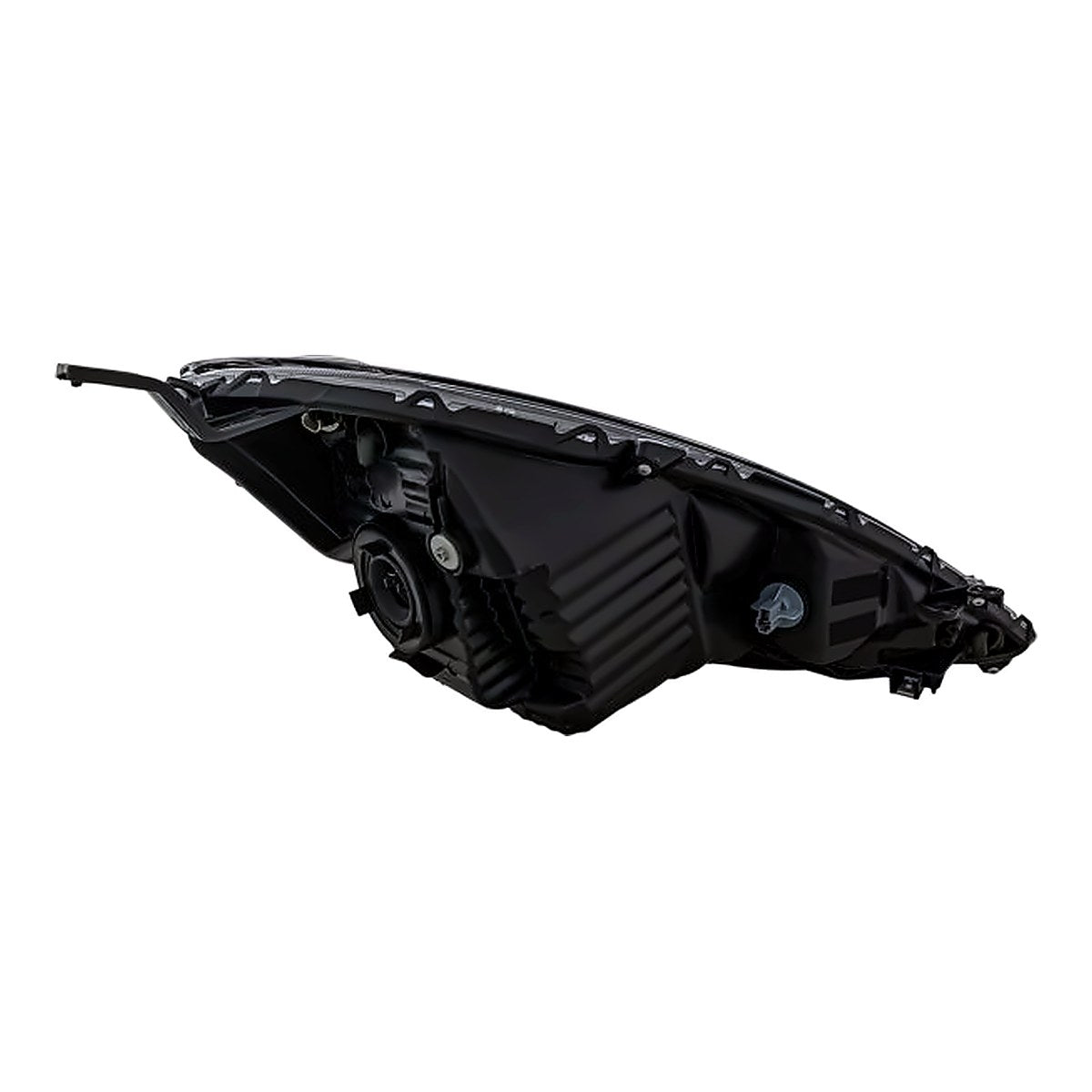 2009-2014 Honda Fit Headlight Driver Side Base/Dx/Lx Model – Back View (HO2502138)