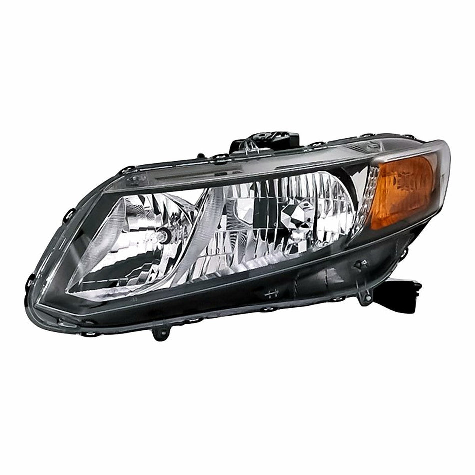 2012 Honda Civic Sedan Headlight Driver Side - product view, Part HO2502144