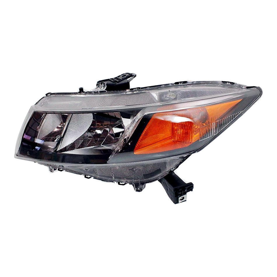 2012 Honda Civic Sedan Headlight Driver Side - side angle, Part HO2502144