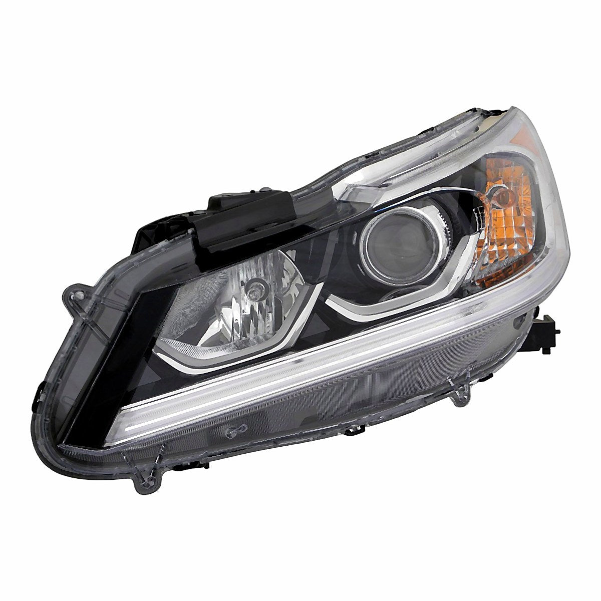 2016-2017 Honda Accord_Sedan Headlight Driver Side Halogen Lx Without Led Drl – HO2502168-3