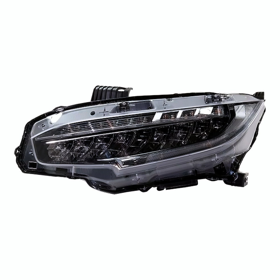2016-2018 Honda Civic_Coupe Headlight Driver Side Led – Front View (HO2502176)
