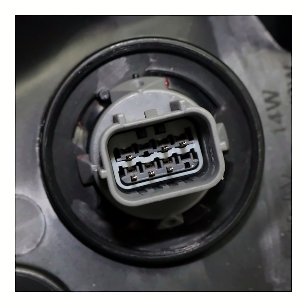 2017 Honda Accord_Sedan Headlight Driver Side Led Hyb Model – Installed View (HO2502178)