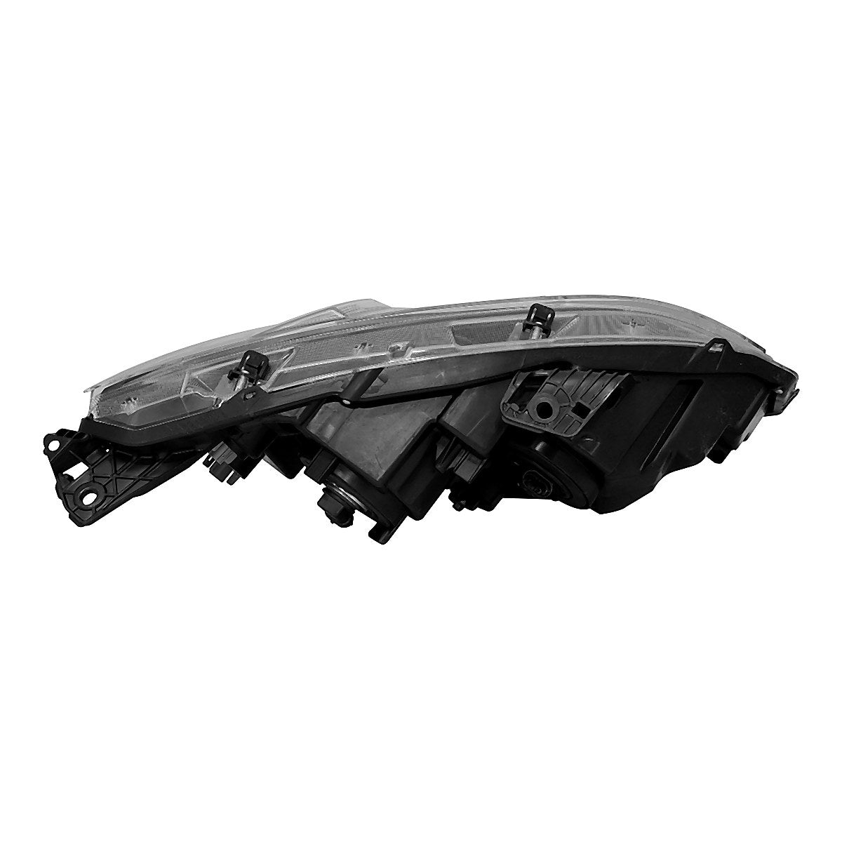 2019-2020 Honda Civic_Coupe Headlight Driver Side Halogen With Black Bezel – HO2502192-4
