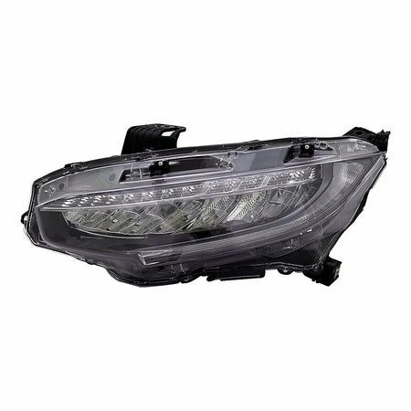 2019 Honda Civic Hatchback Headlight Driver Side - product view, Part HO2502195