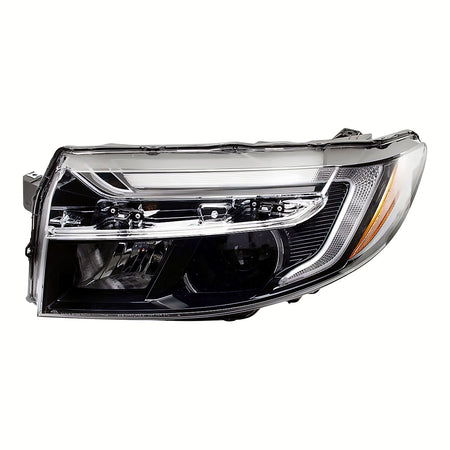 2021-2025 Honda Ridgeline Headlight Driver Side Ex-L/ Rtl/ Sprt (Without Auto High Beam) – Front View (HO2502204)