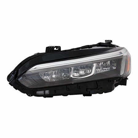 Front View - 2022-2025 Honda Civic LED Headlight Assembly With LED DRL Driver Side LH HO2502205