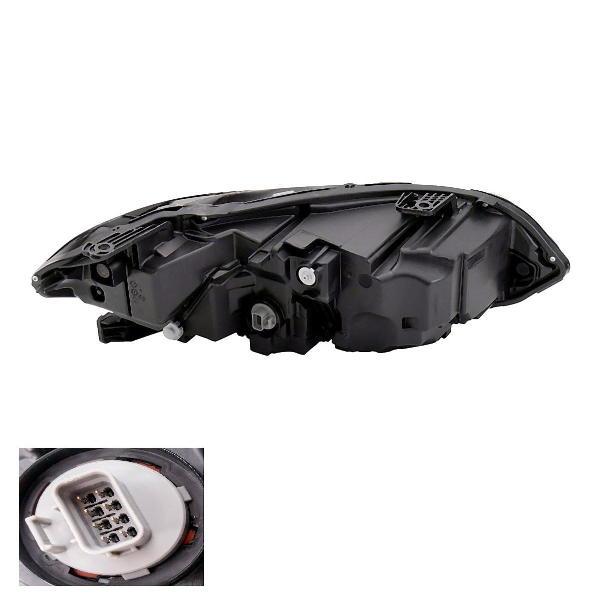 Rear View - 2022-2025 Honda Civic LED Headlight Assembly With LED DRL Driver Side LH HO2502205