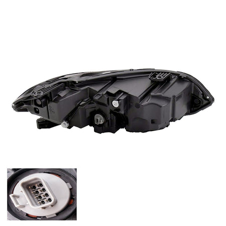 Rear View - 2022-2025 Honda Civic LED Headlight Assembly With LED DRL Driver Side LH HO2502205