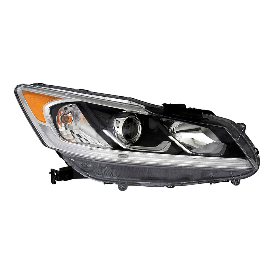 2016-2017 Honda Accord_Sedan Headlight Passenger Side Halogen Lx Without Led Drl – HO2503168