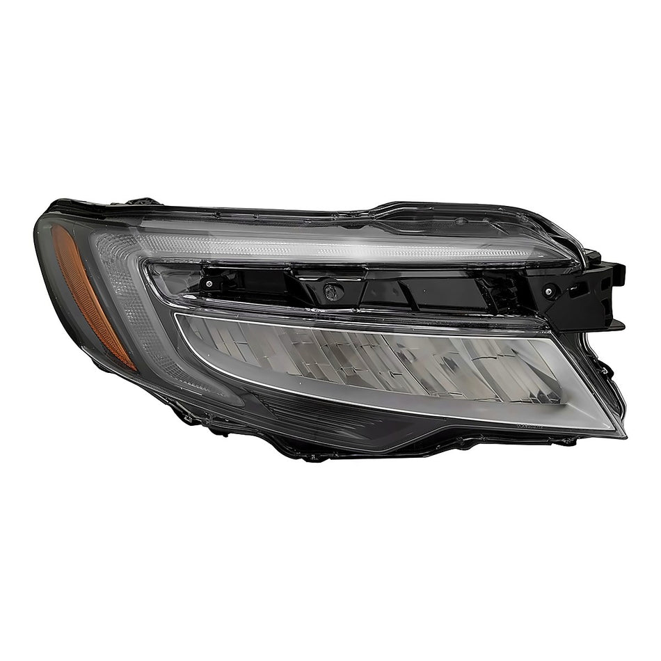 2019-2022 Honda Pilot Headlight Passenger Side Bi-Led Fits Touring/Elite And Black Edition – Front View (HO2503193)