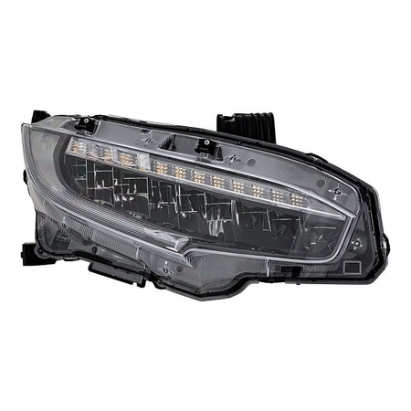 2020 Honda Civic_Coupe Headlight Passenger Side Led Si/Touring – Front View (HO2503199)