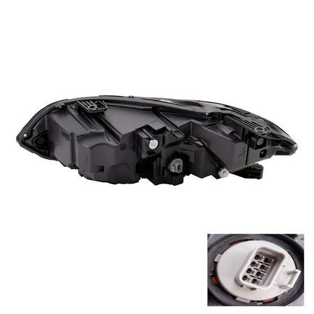 Rear View - 2022-2025 Honda Civic LED Headlight Assembly With LED DRL Passenger Side RH HO2503205