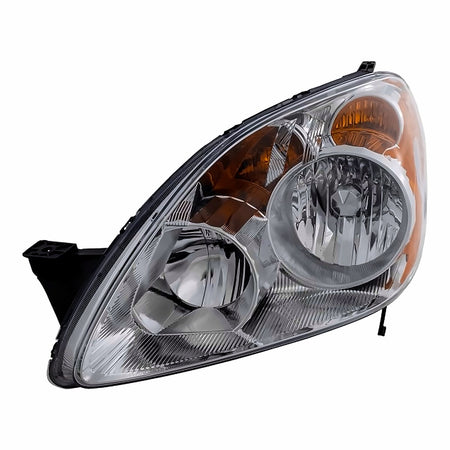2005-2006 Honda Crv Headlight Driver Side Japan Built – Side View (HO2518107)