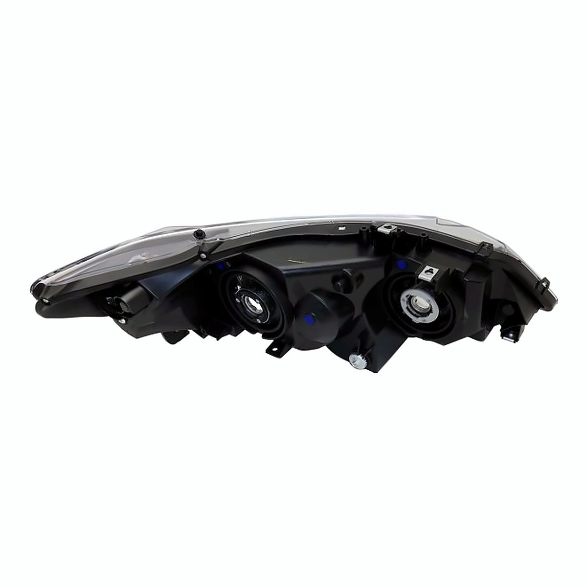 2006-2008 Honda Civic_Coupe Headlight Driver Side Black Housing – Back View (HO2518111)