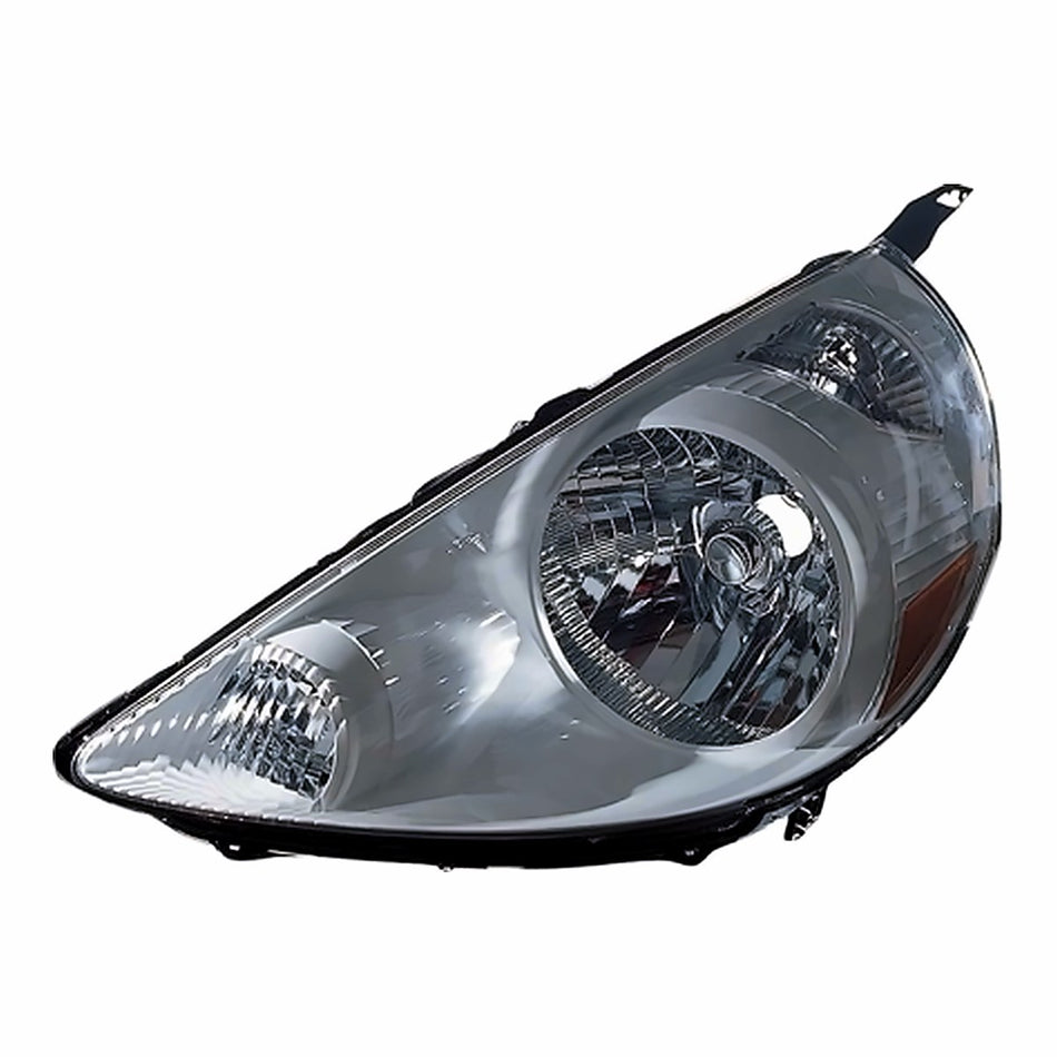 2007-2008 Honda Fit Headlight Driver Side White(Code Nh578) – Front View (HO2518119)