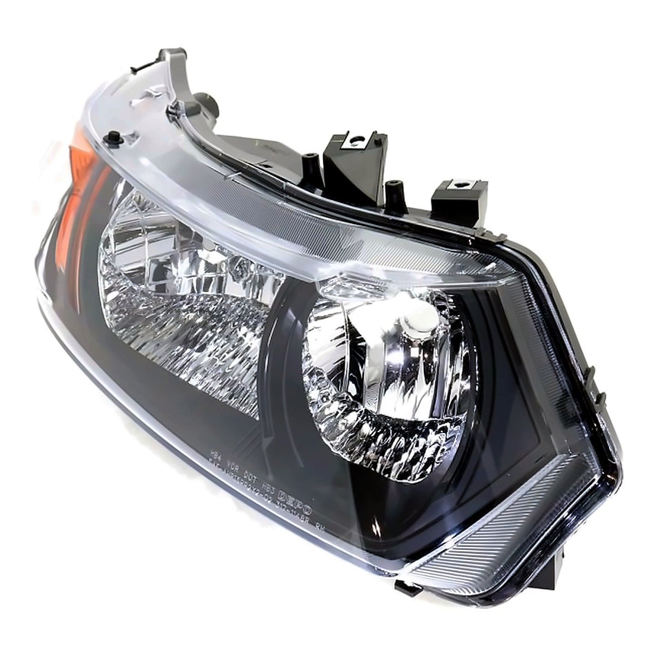 2006-2008 Honda Civic_Coupe Headlight Passenger Side Black Housing – Side View (HO2519111)